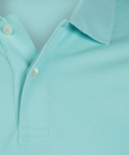 Polo pique short sleeve | Blue