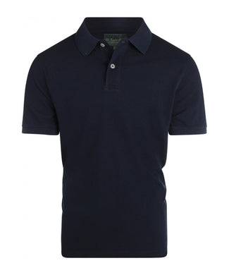 Polo piqué korte mouw | Navy Blauw