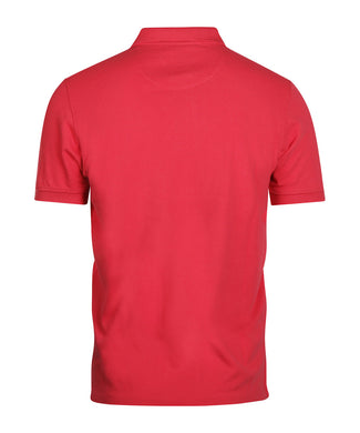 Polo piqué korte mouw | Rood