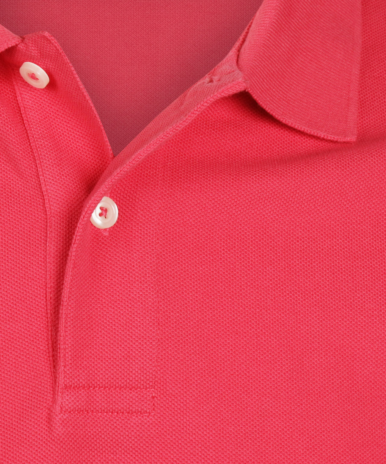 Polo pique short sleeve | Red