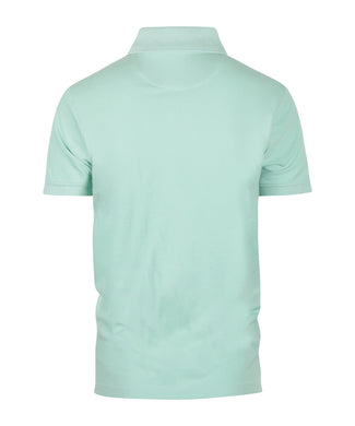 Polo piqué korte mouw | Groen