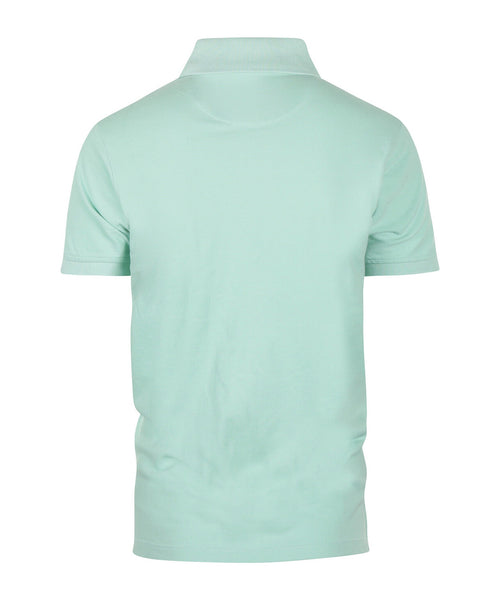 Polo piqué korte mouw | Groen