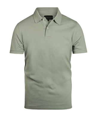 Polo piqué korte mouw | Groen