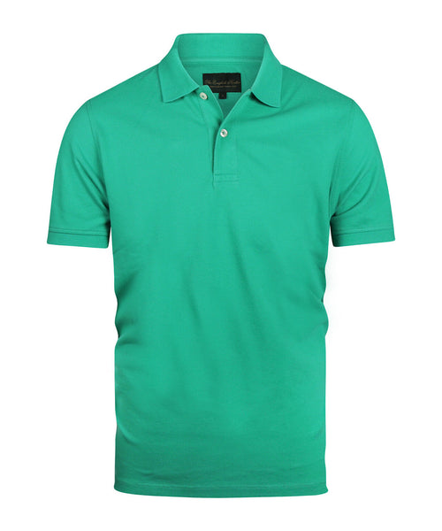 Polo piqué korte mouw | Groen