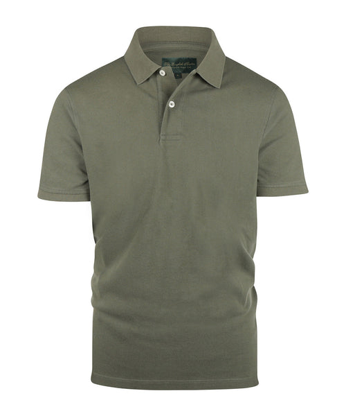 Polo piqué korte mouw | Groen