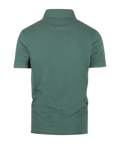 Polo pique short sleeve | Green