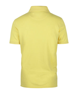 Polo piqué korte mouw | Geel