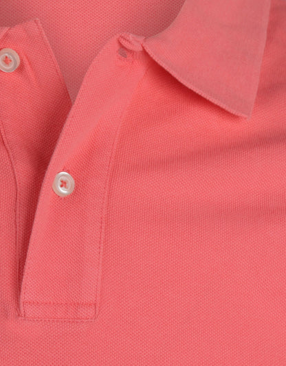 Klassisches Kurzarm-Polohemd | Rosa