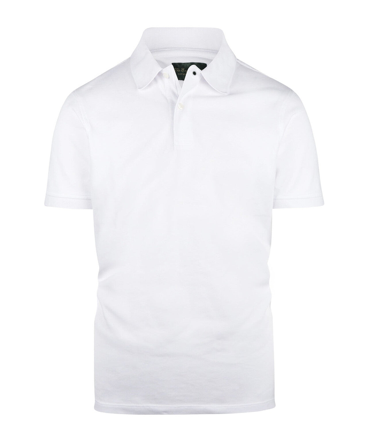 Kurzärmeliges Piqué-Poloshirt | Weiß