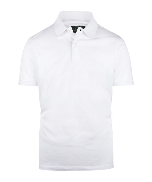 Polo piqué korte mouw | Wit