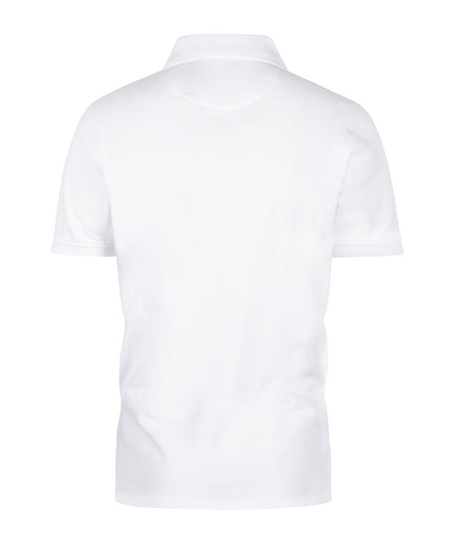 Polo piqué korte mouw | Wit