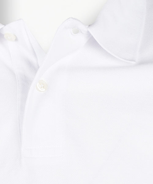 Polo piqué korte mouw | Wit
