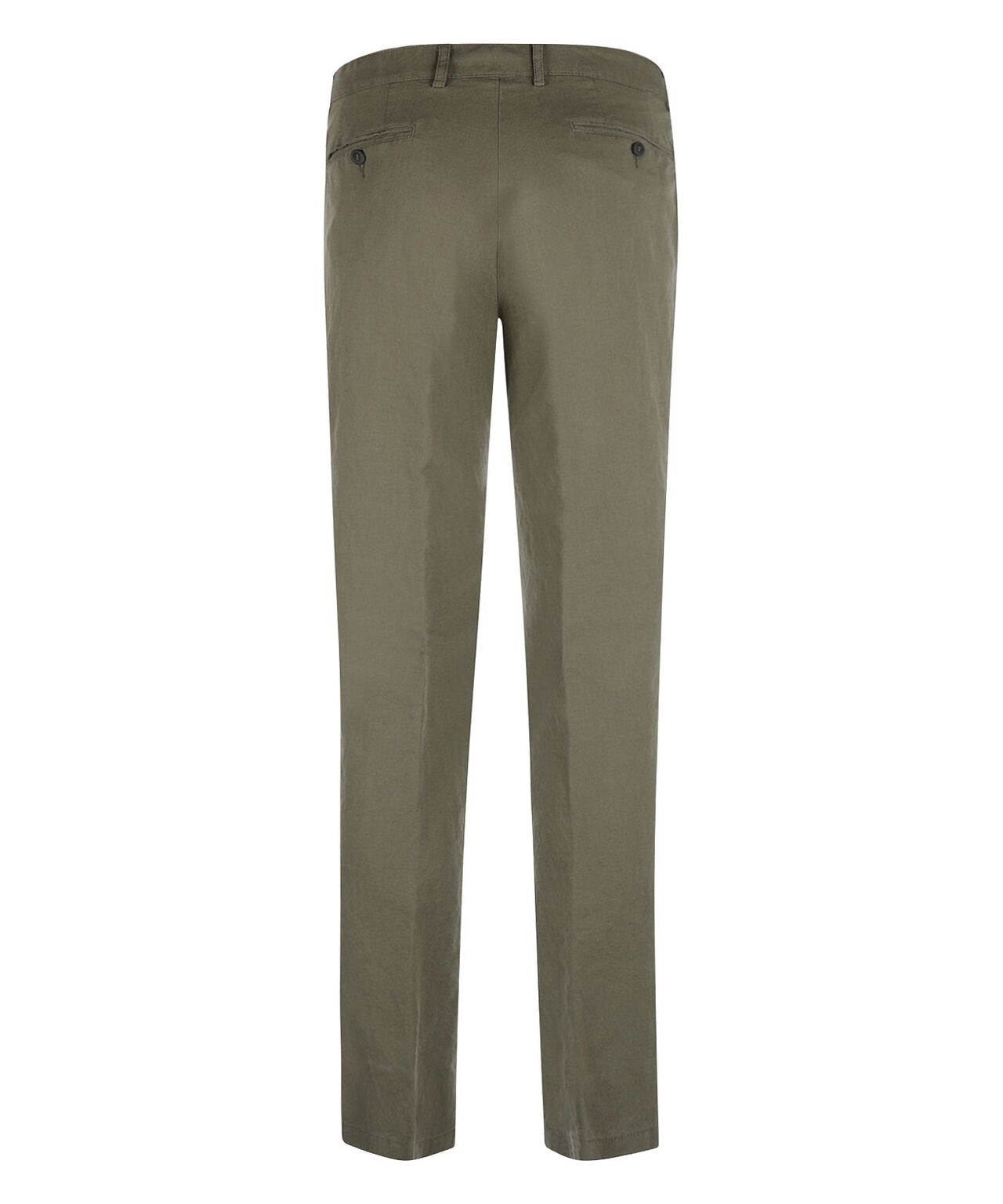 Derby Linnen/Katoen Pantalon | Groen