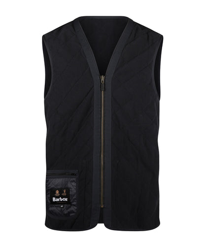 Barbour Polarquilt Zip-in Liner Bodywarmer | Marineblau