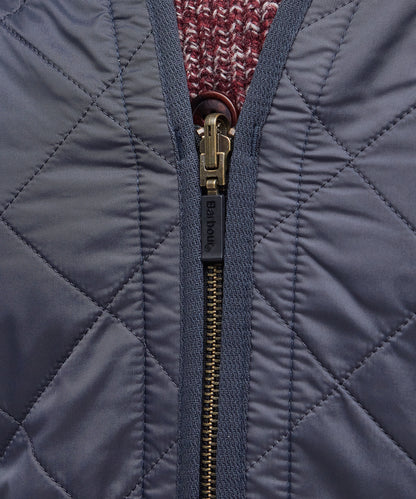 Barbour Polarquilt Zip-in Liner Bodywarmer | Marineblau