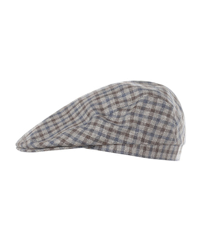 Klassieke Cap | Grijs Bruin Ruit