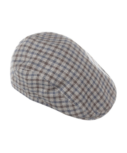 Klassieke Cap | Grijs Bruin Ruit