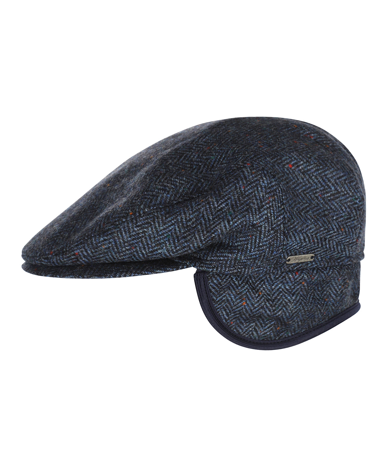 Tweed Cap | Navy/Blauw herringbone
