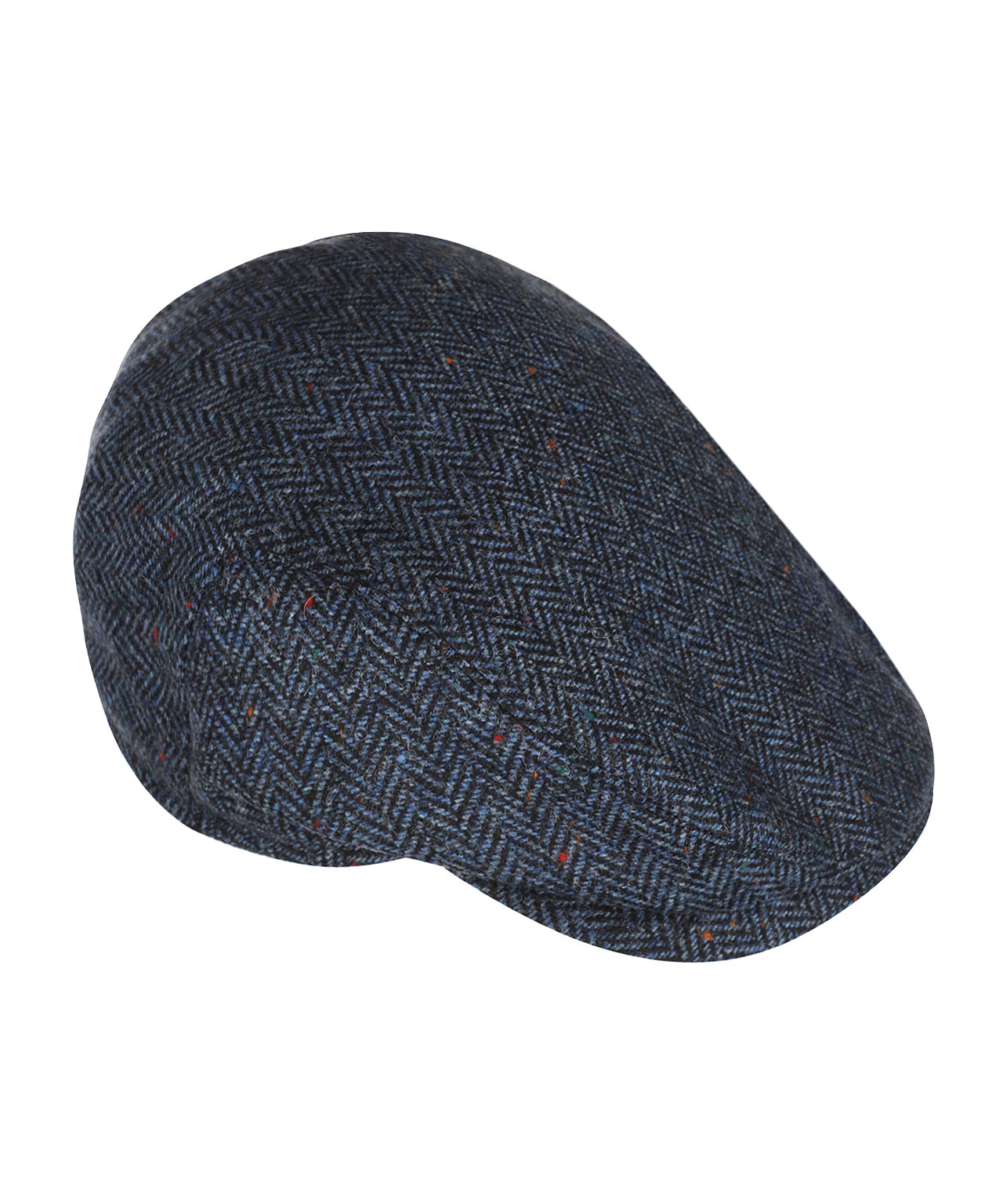 Tweed Cap | Navy/Blauw herringbone