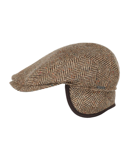 Tweed Cap | Bruin/Zand herringbone