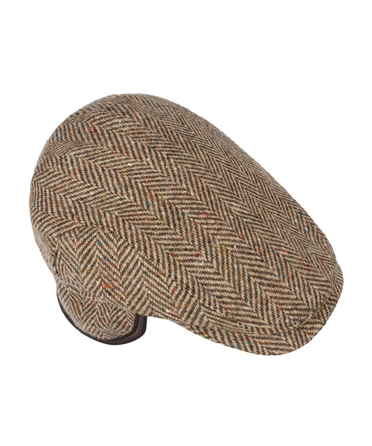 Tweed Cap | Bruin/Zand herringbone