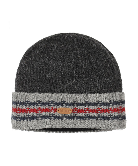 Muts Wol Fleece Lining | Charcoal Grijs