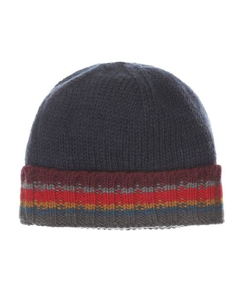 Muts Wol Fleece Lining | Blauw
