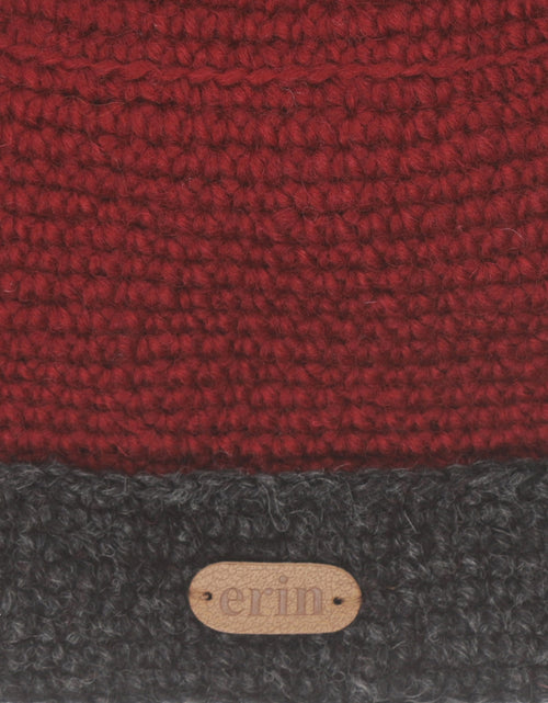 Muts Wol Fleece Lining | Rood