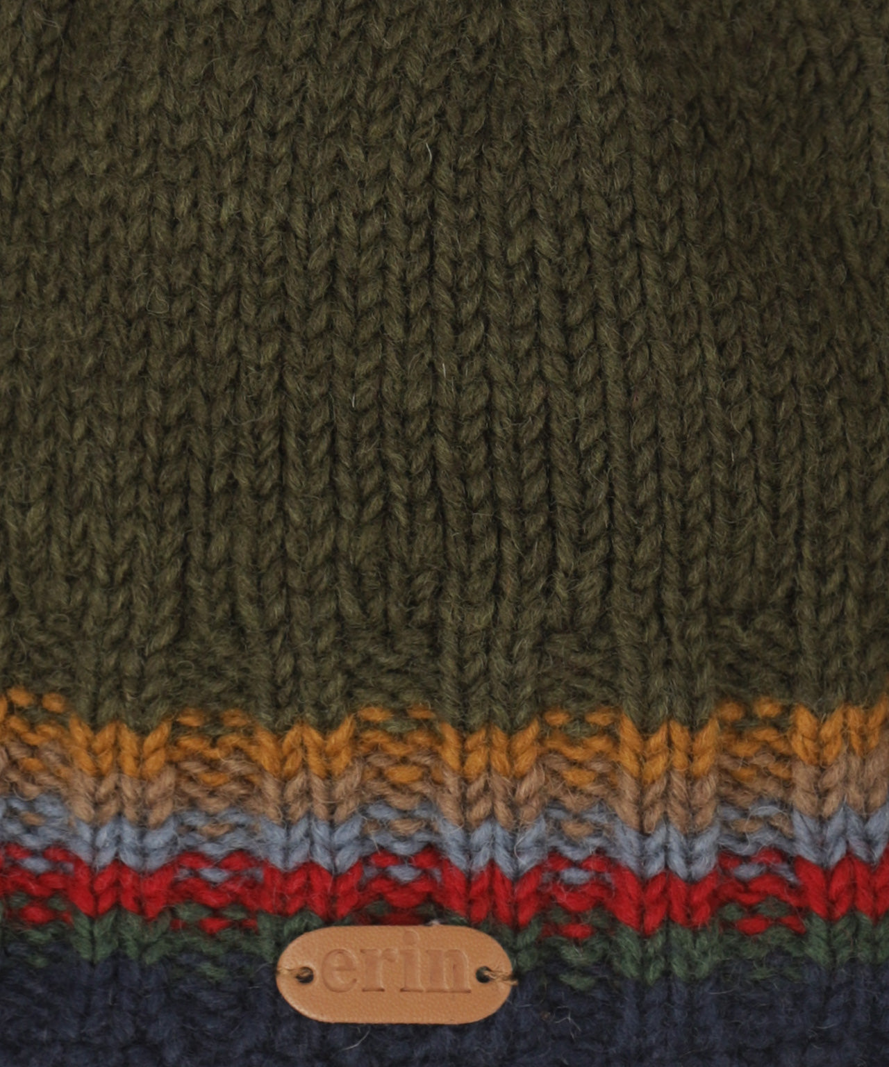 Hat Wool Fleece Lining | Green