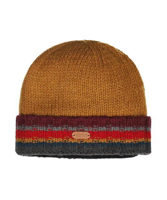 Muts Wol Fleece Lining | Oranje Rood