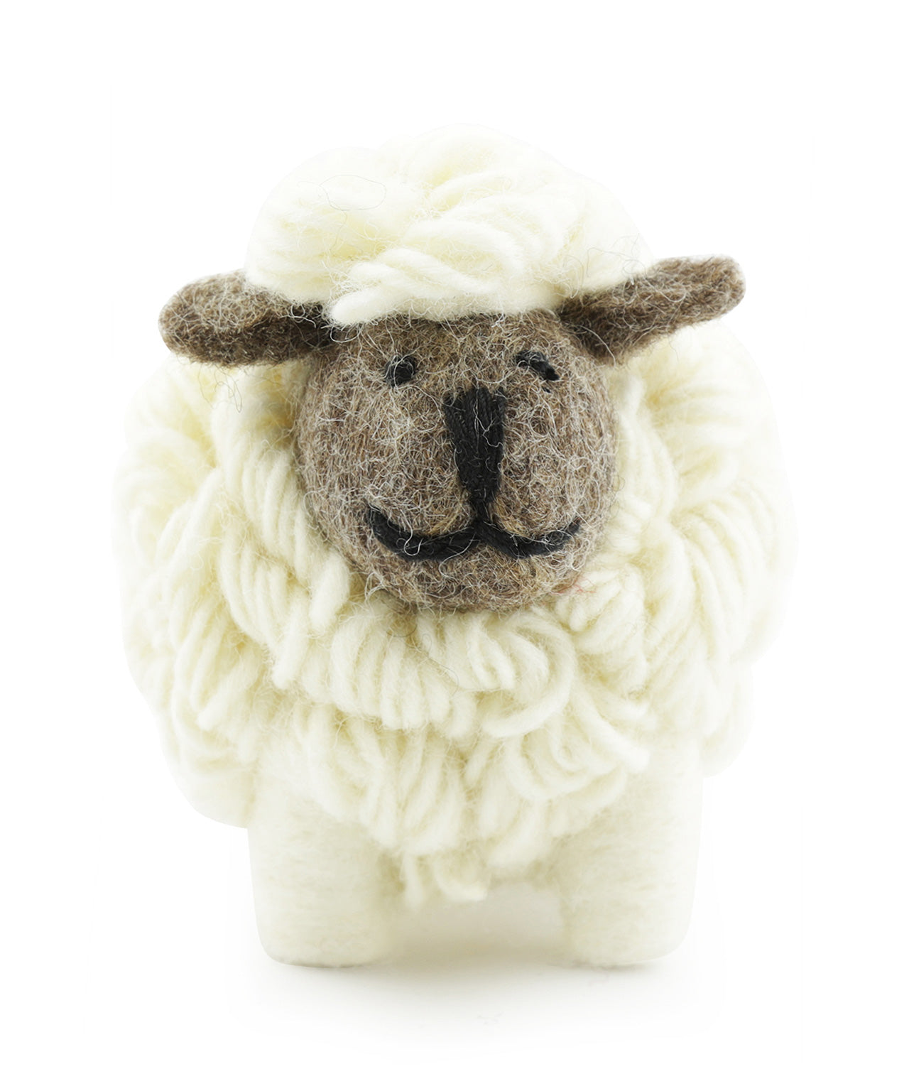Gestricktes Schaf, mittelgroß | Weiß