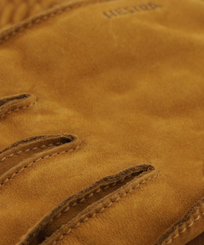 Soft Leather Nubuck Glove | Brown