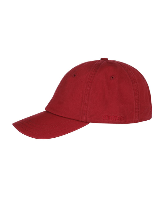 Baseball Cap Cotton | Dark Red