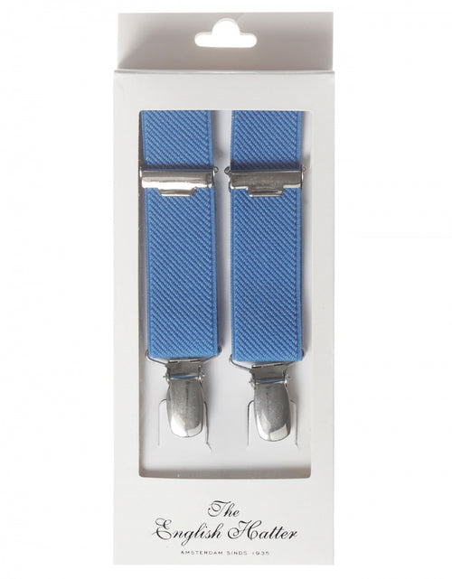 Smalle Bretels met clips | Blauw