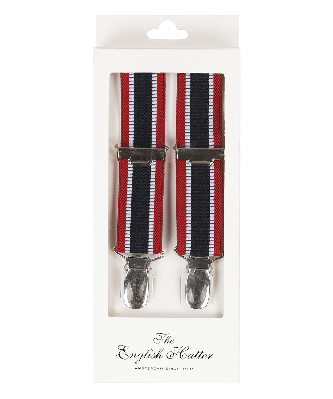Bretels smal | Rood Navy Streep