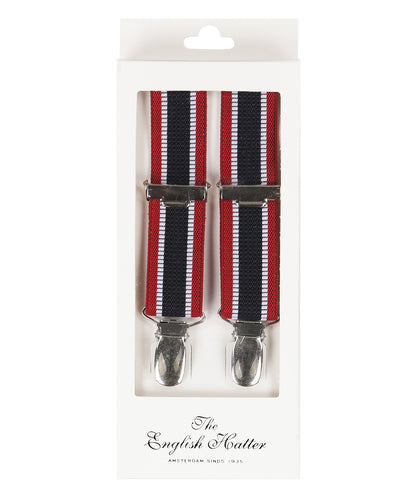 Bretels smal | Rood Navy Streep