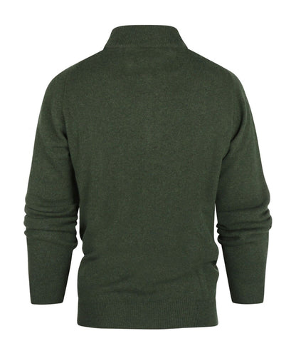 Pullover-Reißverschluss | Grün