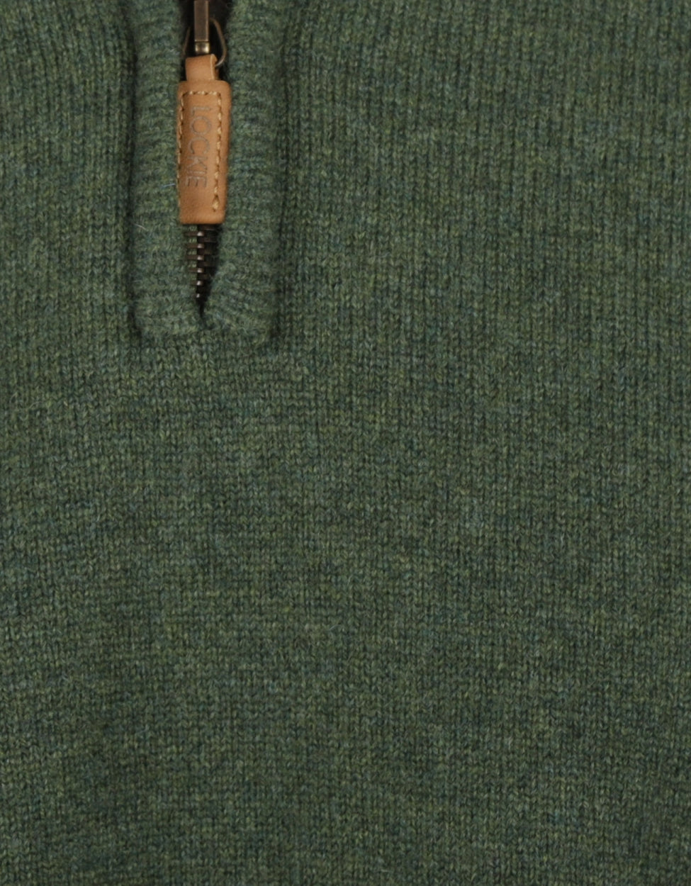 Pullover-Reißverschluss | Grün