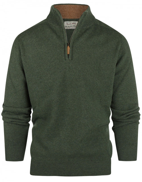 Pullover rits | Groen
