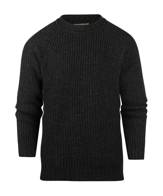 Joss Earl Crew Trui | Charcoal
