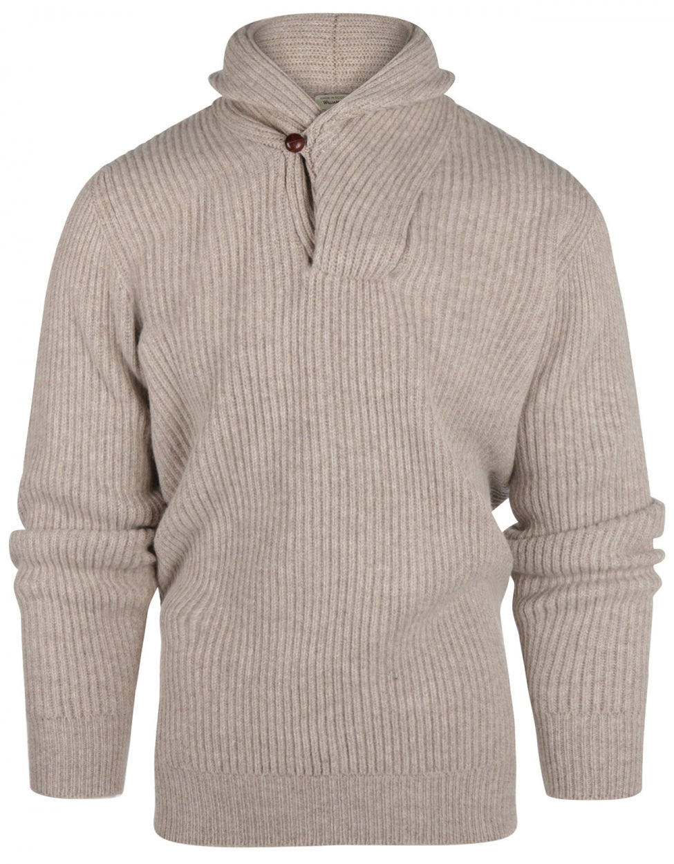William Lockie Pullover mit Schalkragen | Kopfsteinpflaster
