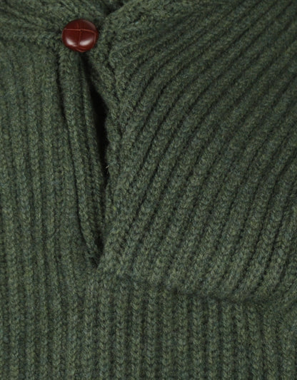 William Lockie Pullover mit Schalkragen | Rosmarin