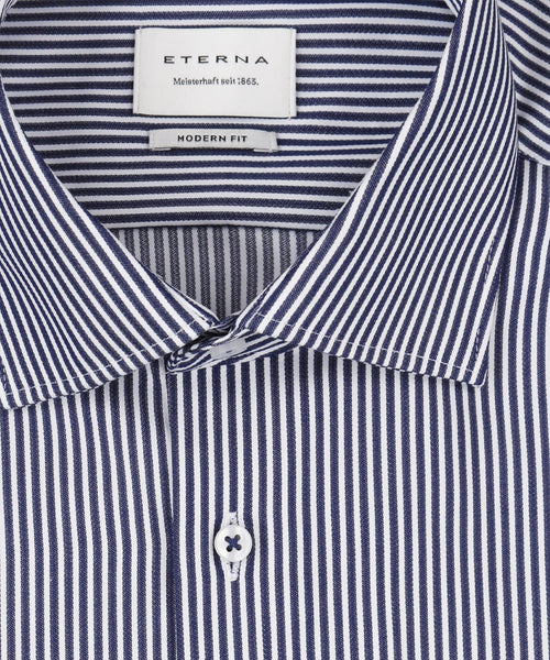 Overhemd gestreept | Blauw