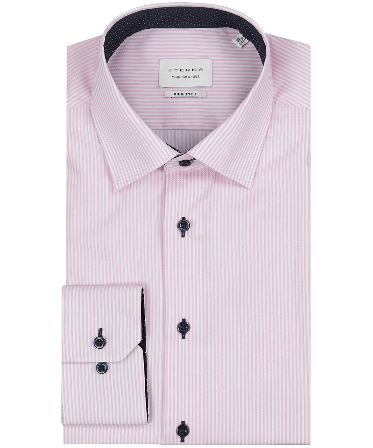 Shirt striped | Pink