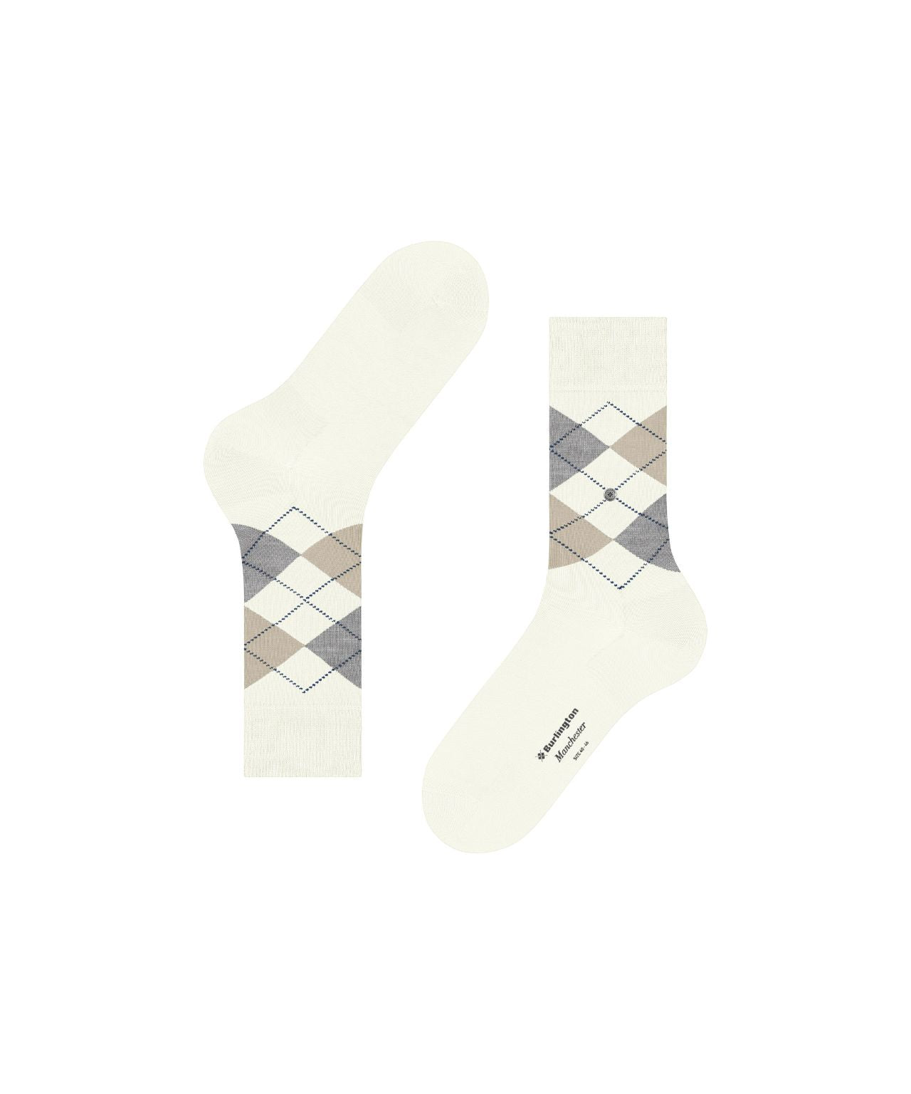 Manchester men's socks | white