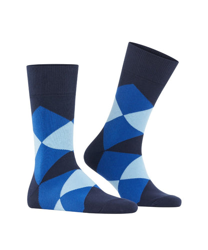 Sok Clyde | Navy/Blue check