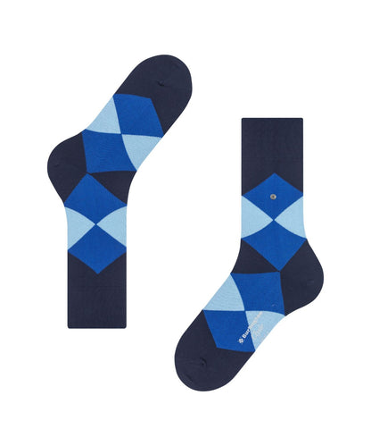 Sok Clyde | Navy/Blue check