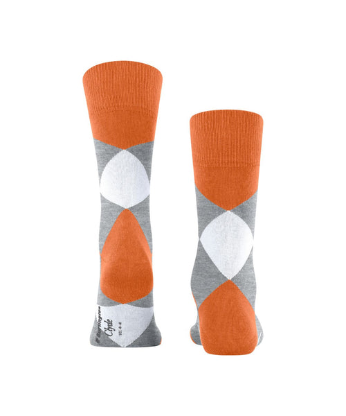 Clyde heren sokken | Oranje