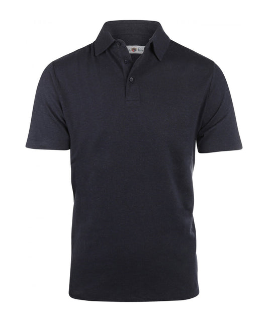 Polo Katoen/Linnen | Navy