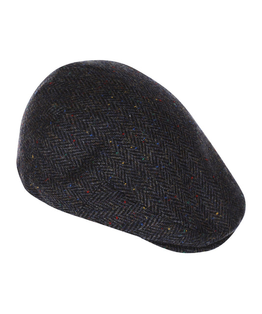 Klassieke Cap | Navy Herringbone